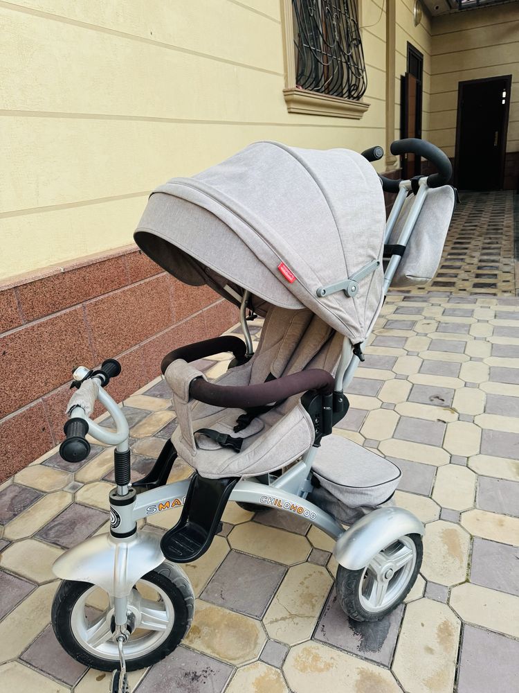 Велосипед коляска 2в1 SMART CHILDHOOD