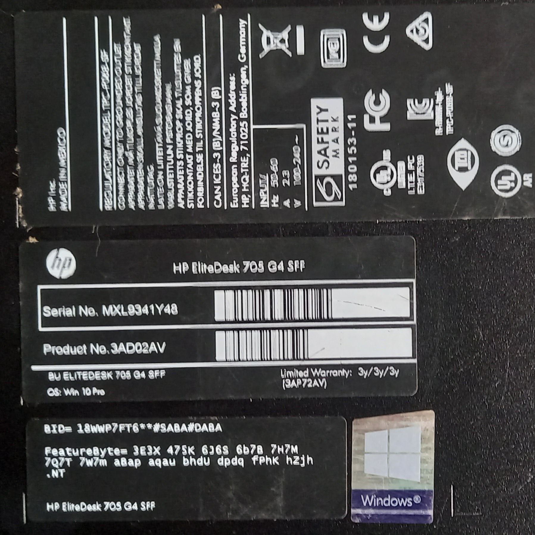 HP EliteDesk 705 g4 sff. Распродажа