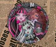 Новый набор бумажных тарелок Монстер хай | Монстр хай | Monster High