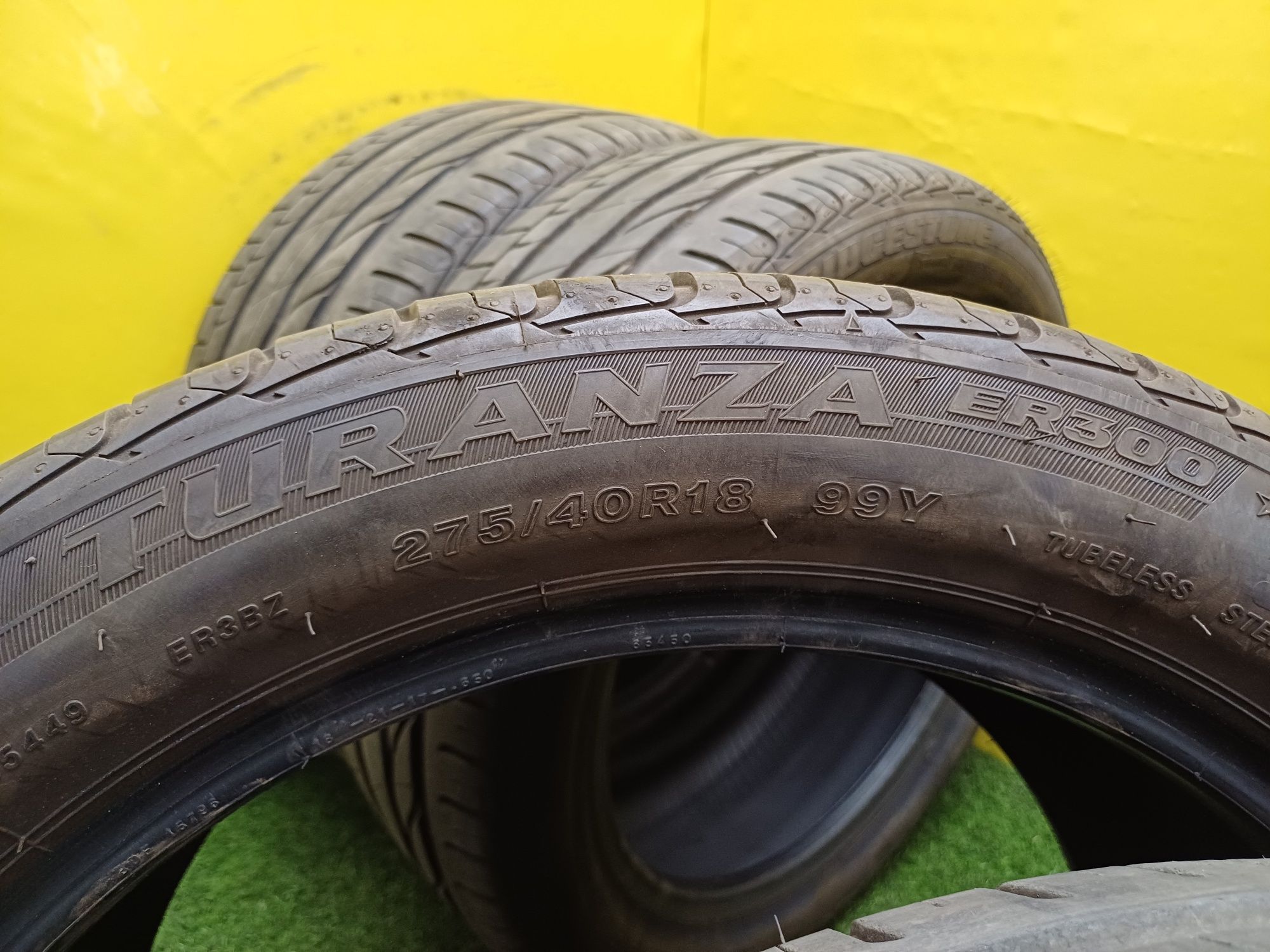 Шины 245/45 и 275/40 R18 разноширокий комплект.