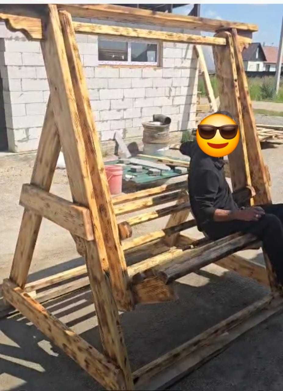 Столы,лавки, табуретки, туалет, качели