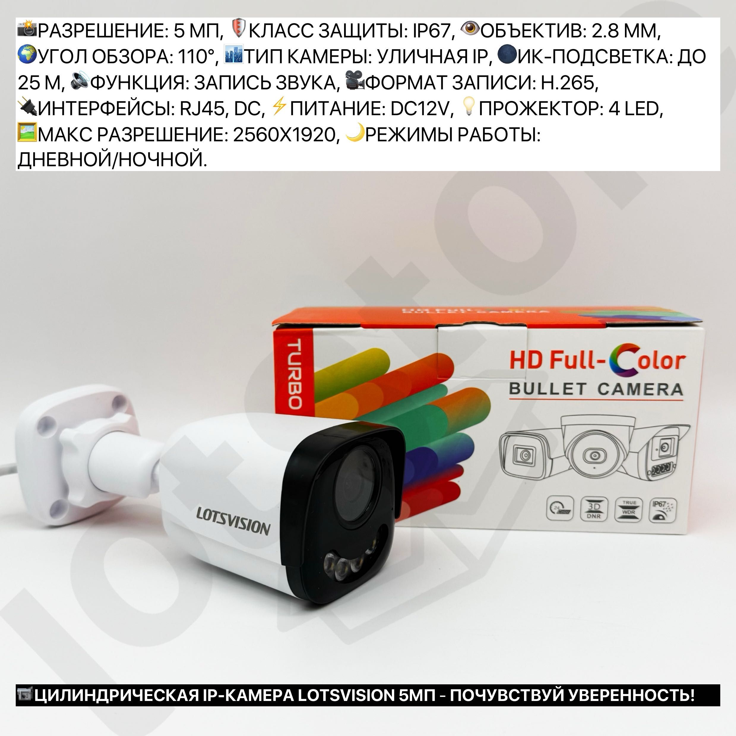 HIKVISION с установкой камеры видеонаблюдения онлайн со звуком для дом