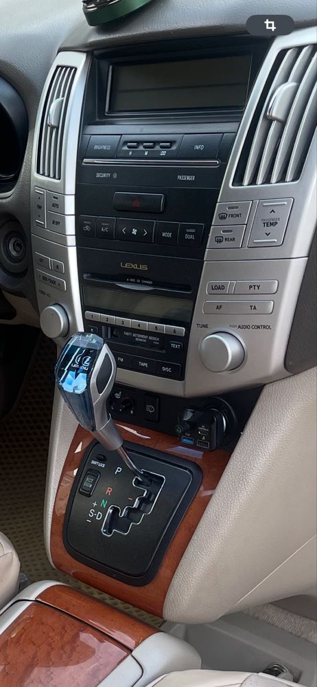 Магнитола Lexus rx330