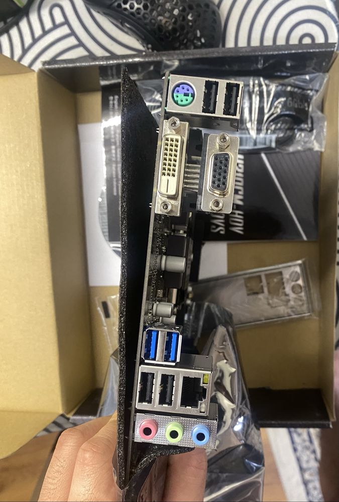 Материнская плата h310