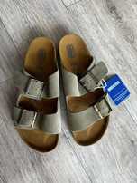 Новые замшевые сандалии Birkenstock