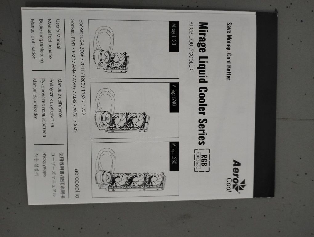Продается Геймеры ! AeroCool Mirage L240 система водяного охлаждения