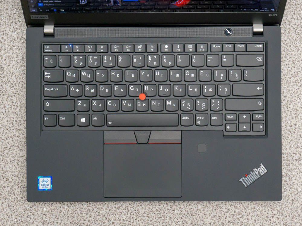 Lenovo ThinkPad T490 • Core i5 • 16GB • SSD 512GB