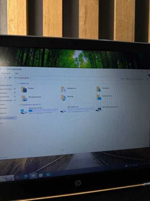 Ноутбук HP i5(7)/ ОЗУ 8GB/ SSD(256)