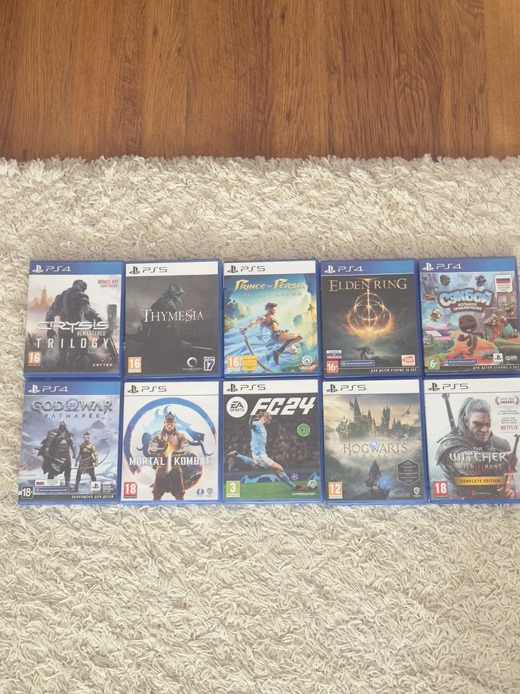 Игры, Диски для playstation 4/5