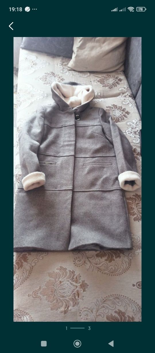 Продам пальто кашемировое