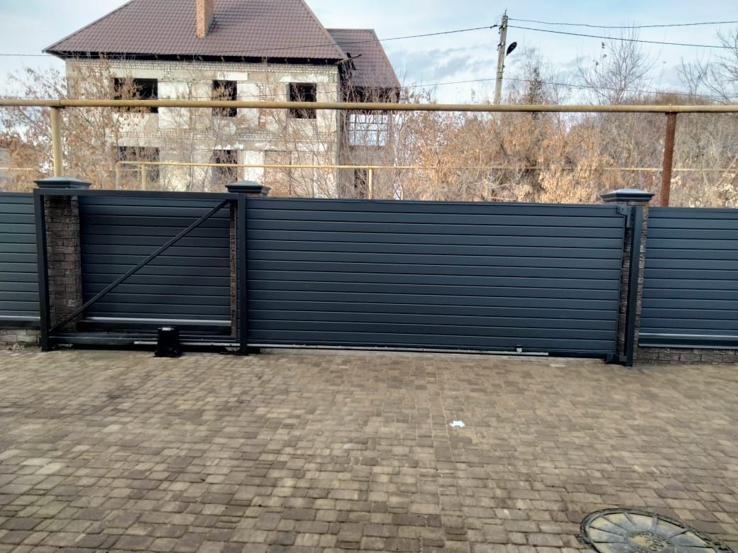 Ворота откатные в Костанае от 500тыс тенге