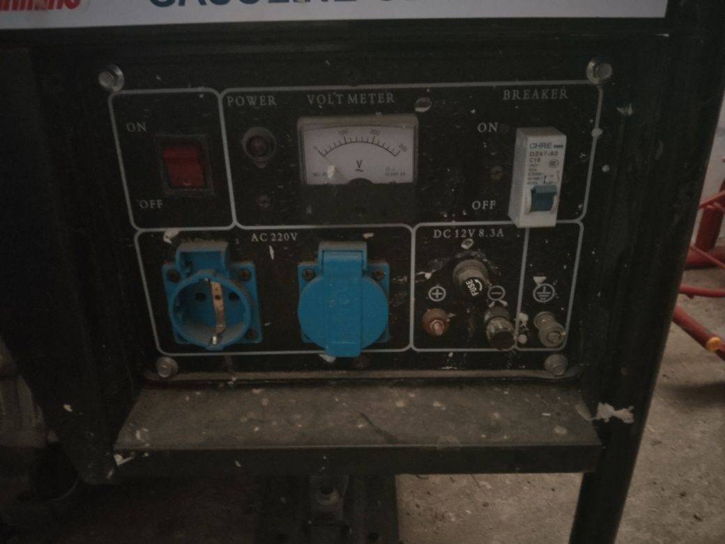 Генератор газ. Бензин