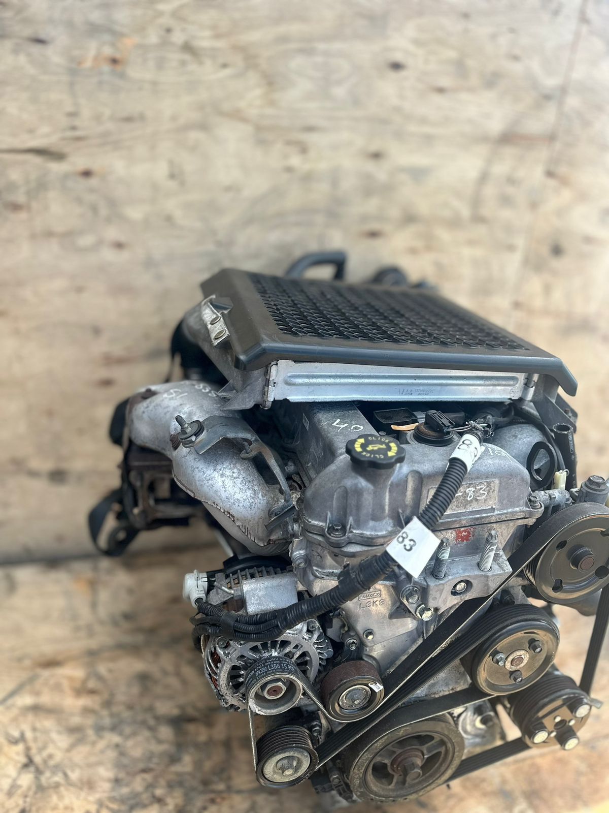 Привозной двигатель Mazda CX-7 обьем 2.3turbo