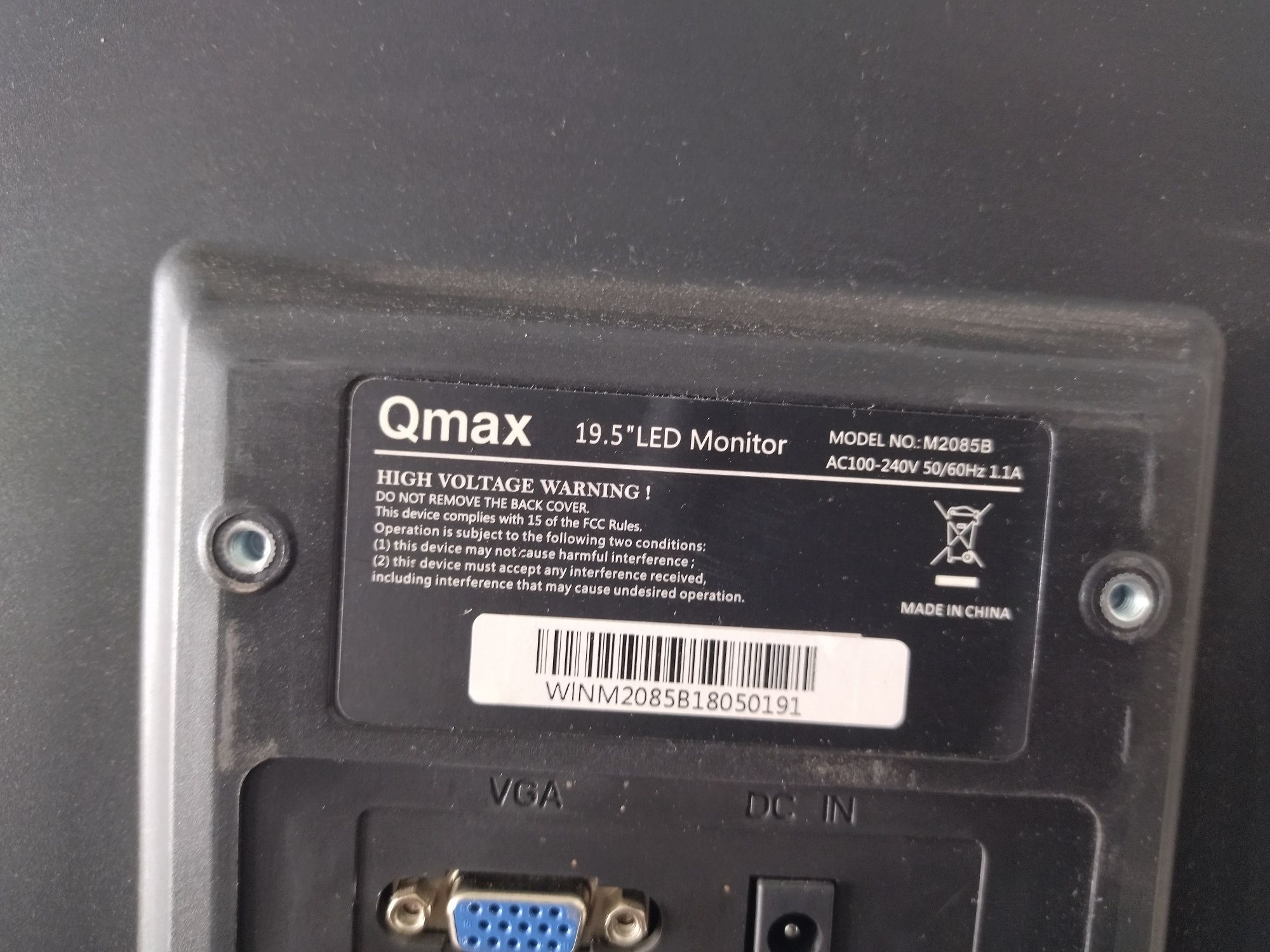 Led monitor Qmax 19.5 d