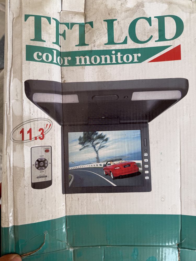Потолочный TFT LCD монитор в авто, 11.3 дюйма (новый)