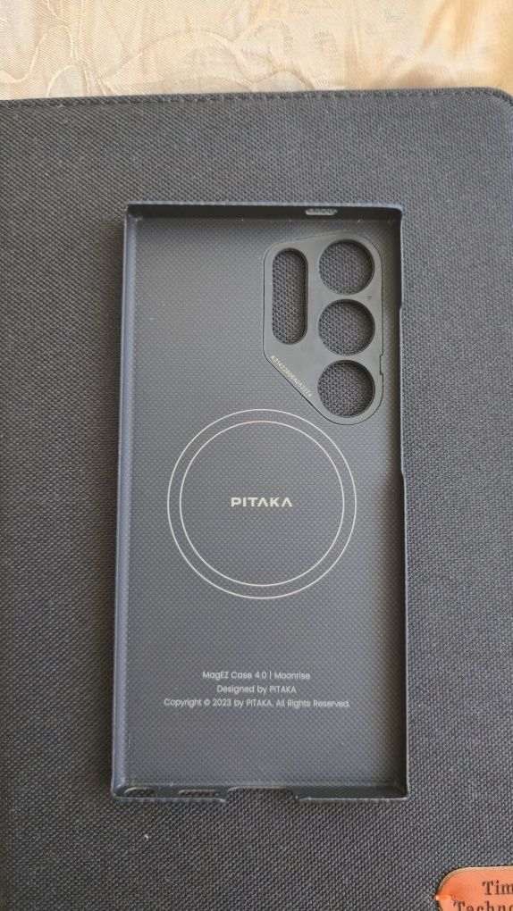 Чехол и магнитный держатель Pitaka для Samsung galaxy s24 Ultra