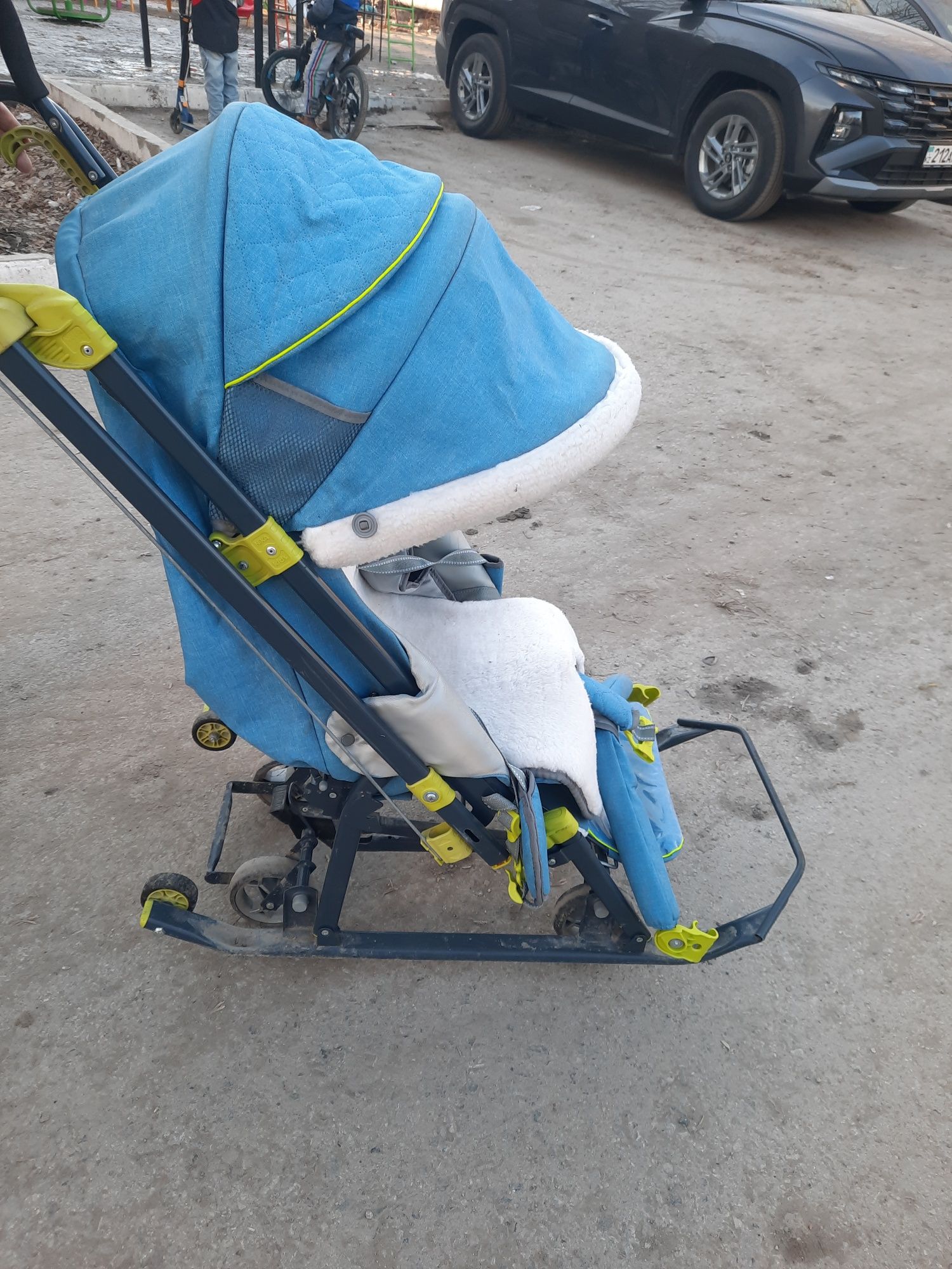 Продам коляску-санки