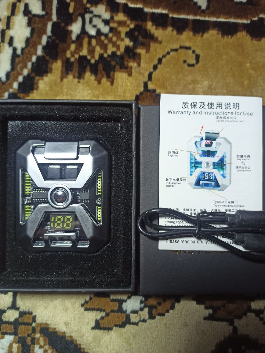 Usb зажигалка с фонариком