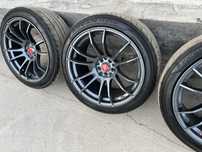 Диски R 18 5/100-114,3 с резиной 245/40R 18