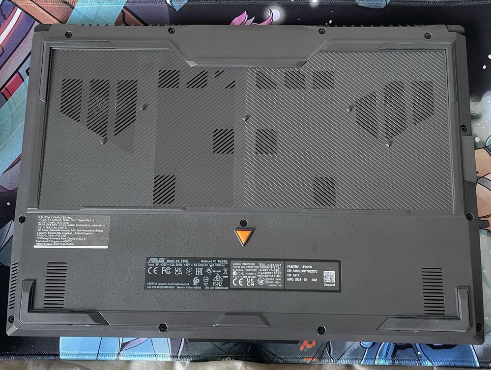 Ноутбук, ASUS TUF Gaming A15 FA507NV-LP061W Jaeger Gray