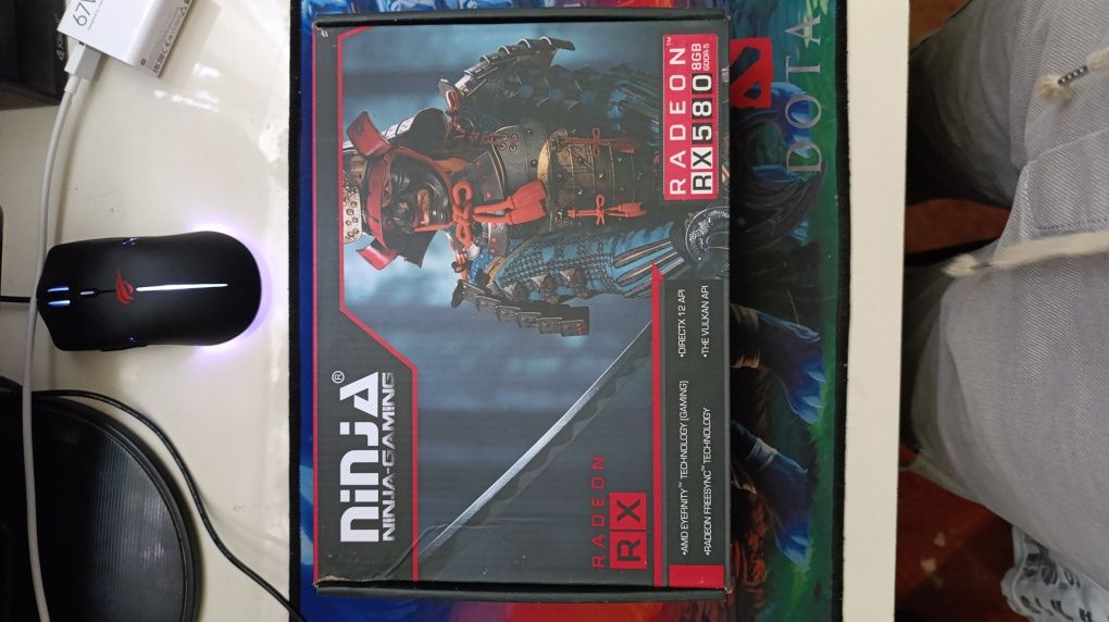 Могу снизить цену видеокарта  ninja Rx 580 8 gb