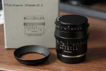 TTArtisan 50mm F1.2, для Fujifilm X-mount