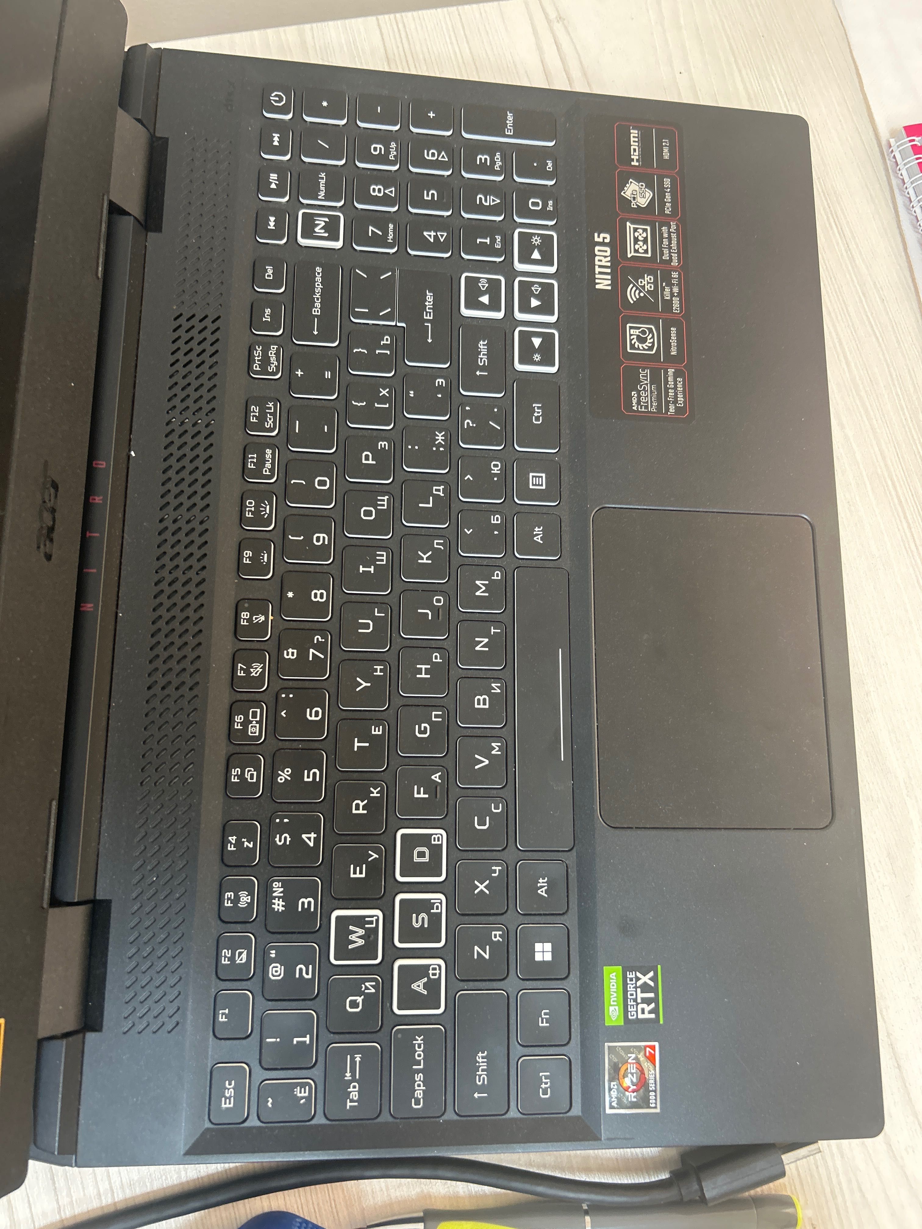 Ноутбук Acer Nitro 5 15.6" / 16 Гб / SSD 512 Гб / DOS