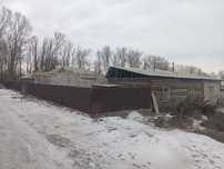 Дом на слом. Одна стена газоблок