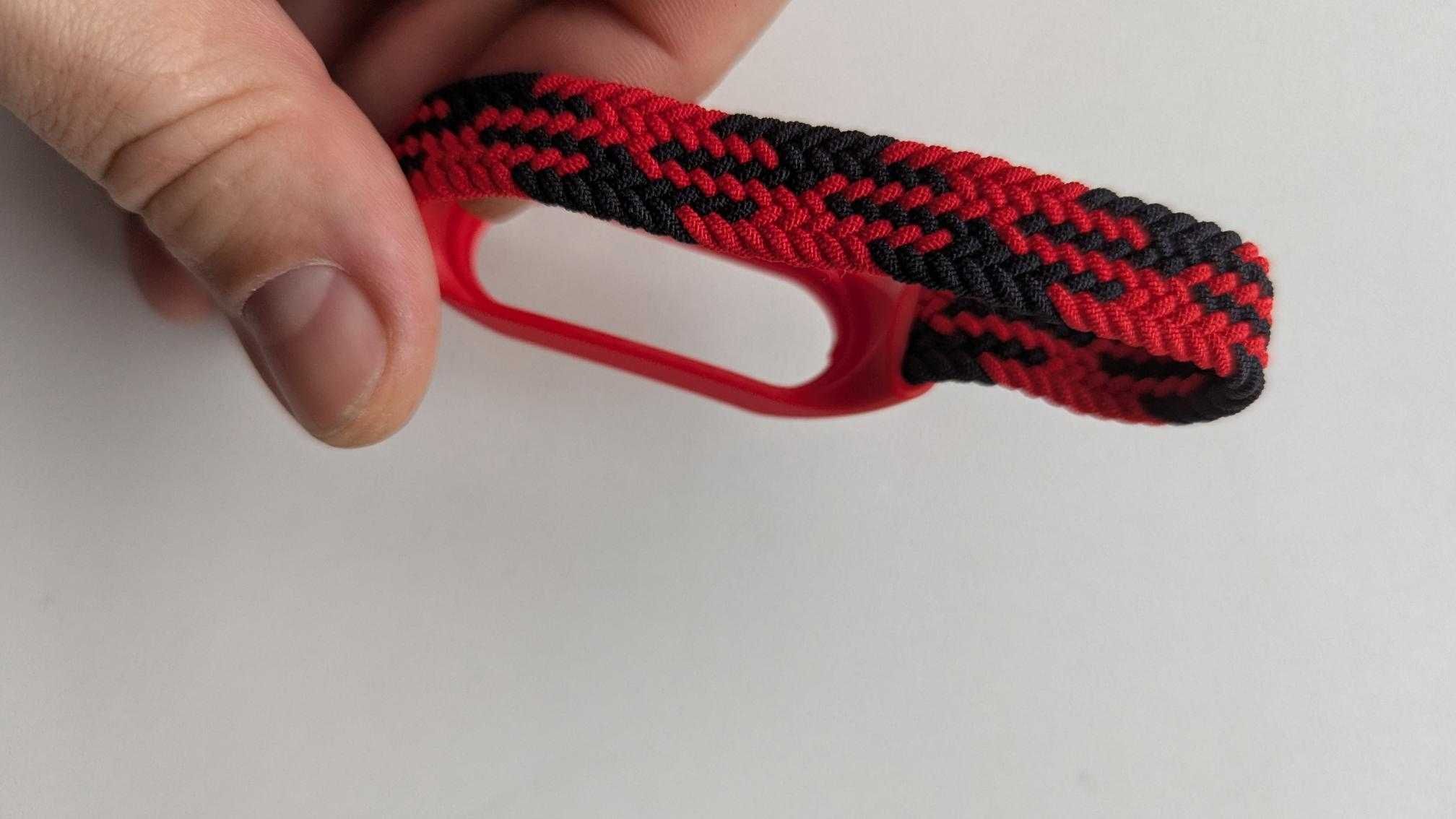 Браслет нейлоновый плетеный для Mi band