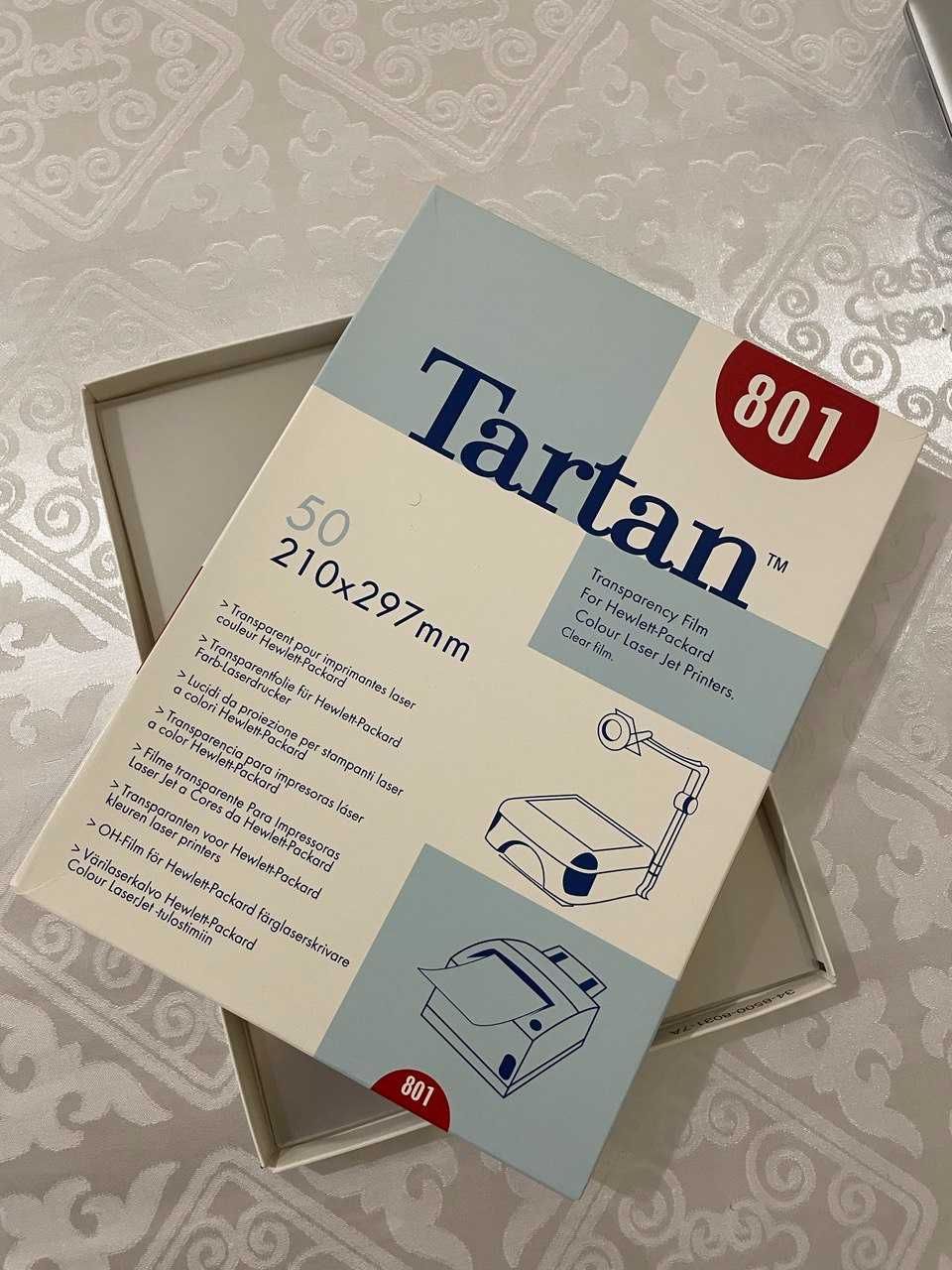 Прозрачная пленка для лазерного принтера 801 Tartan