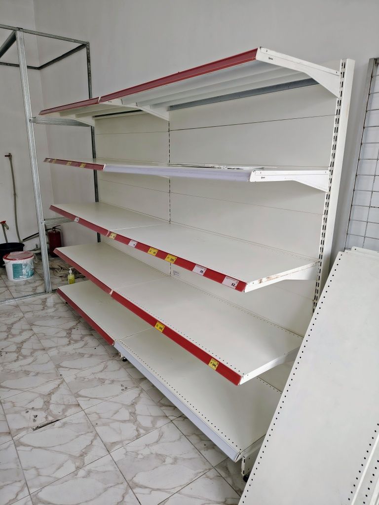 Стелажи бу двойной и одинарний