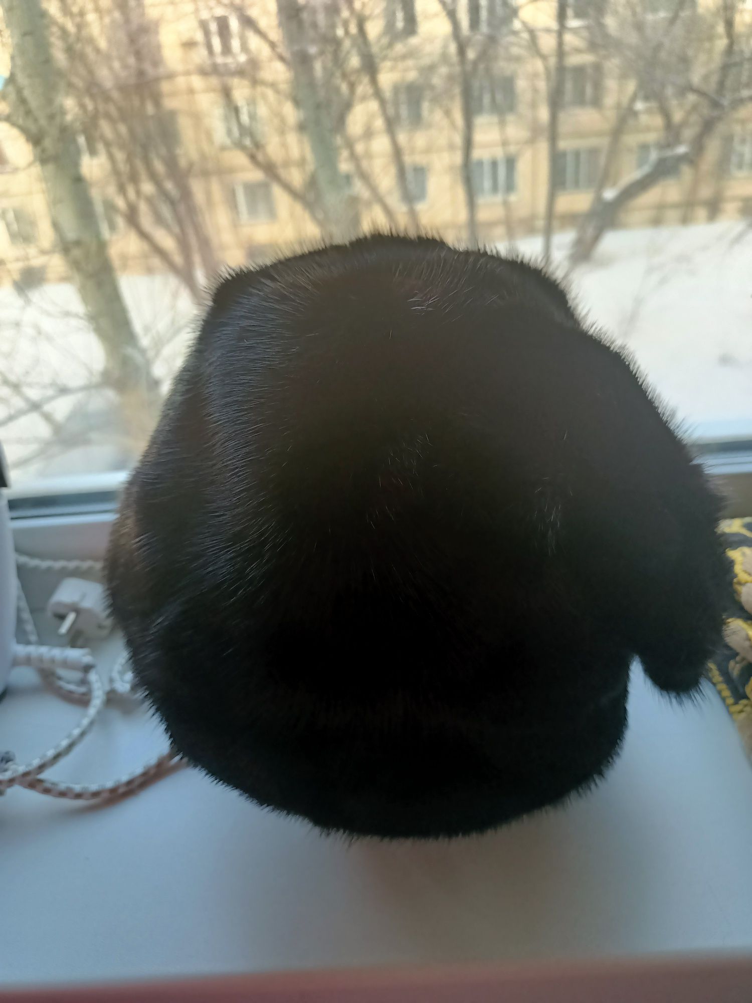 Женский норковая  шапка