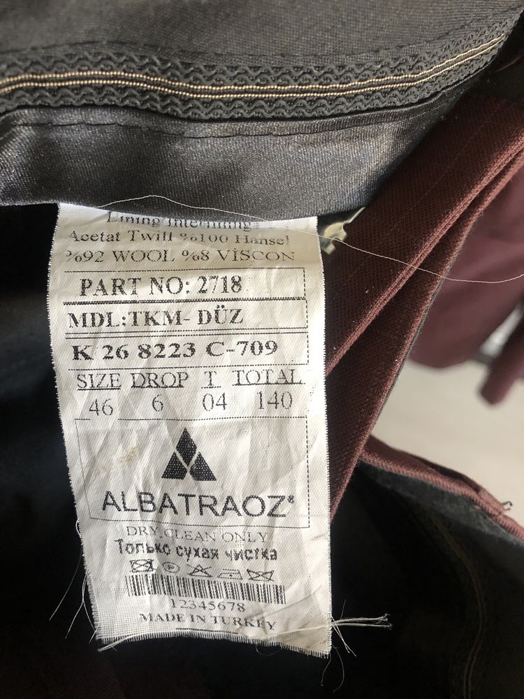 Продаю  мужской костюм