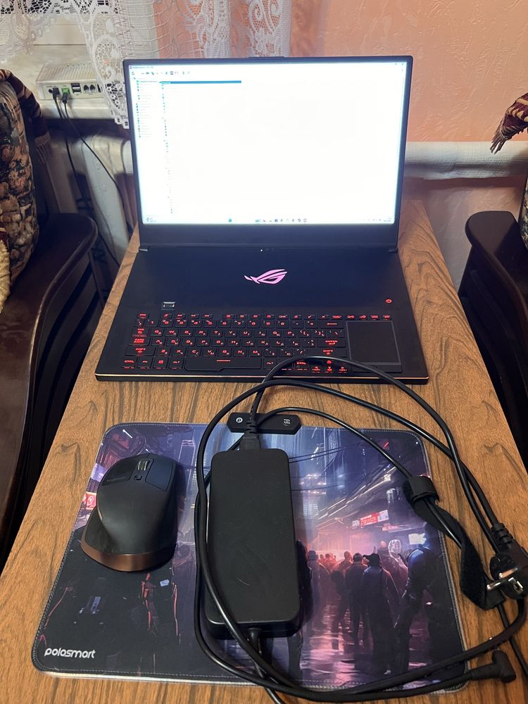 Игровой ноутбук Asus ROG Zephyrus S17 GX701 GXR