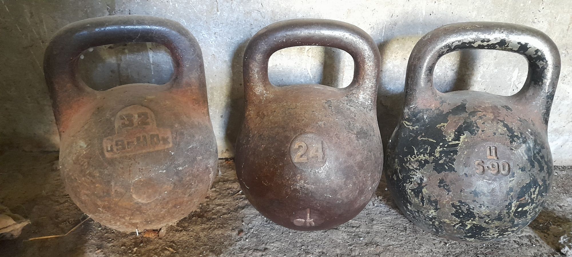 Продаются гири 16кг,24кг,32кг