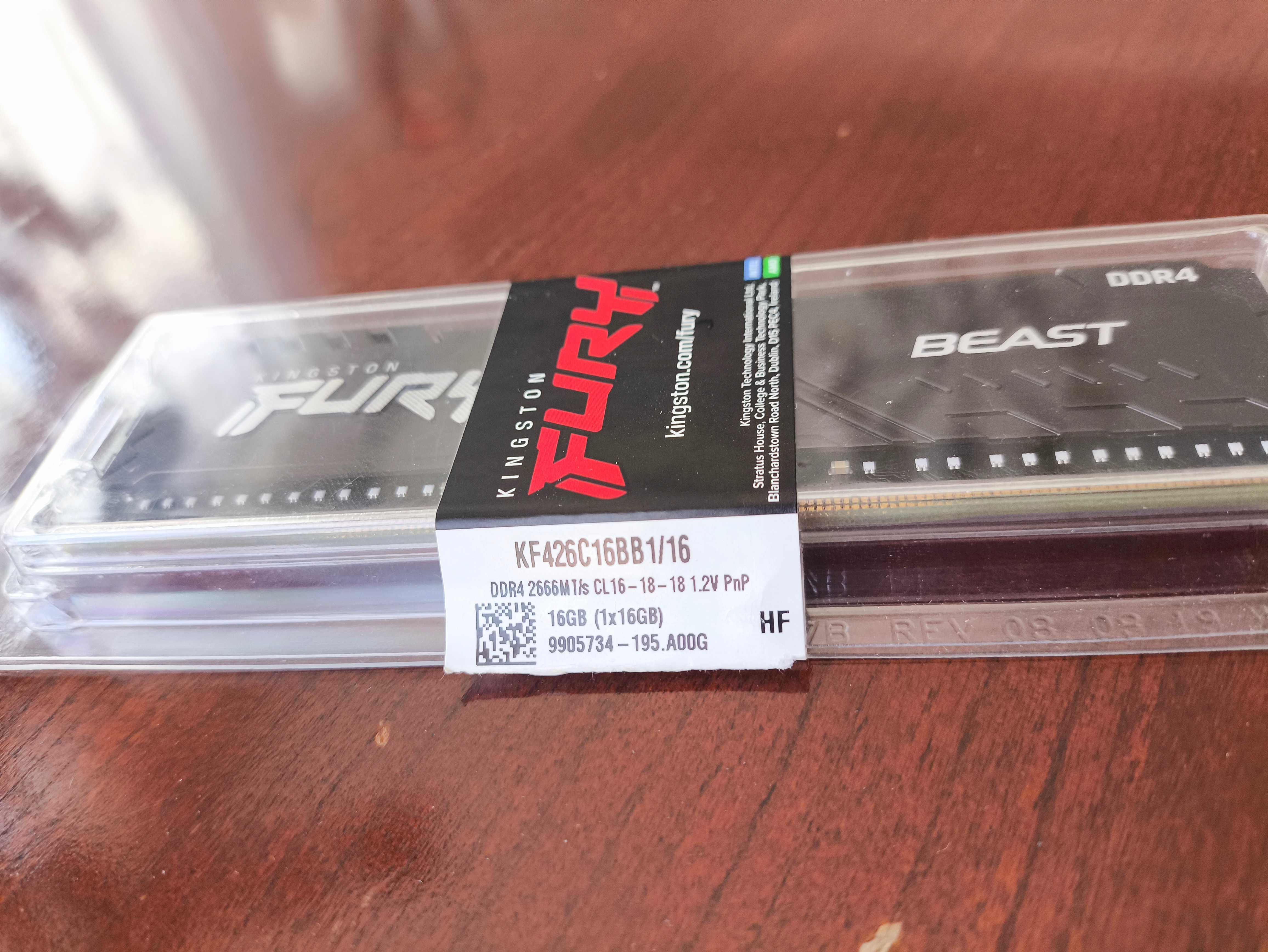 Продаю ОЗУ 16 ГБ kf426c16bb1/16