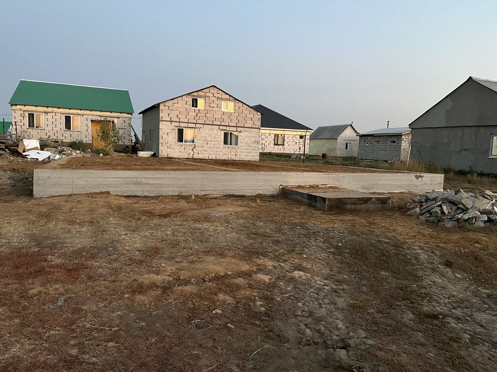Продам 8 Соток Фундамент 12*11