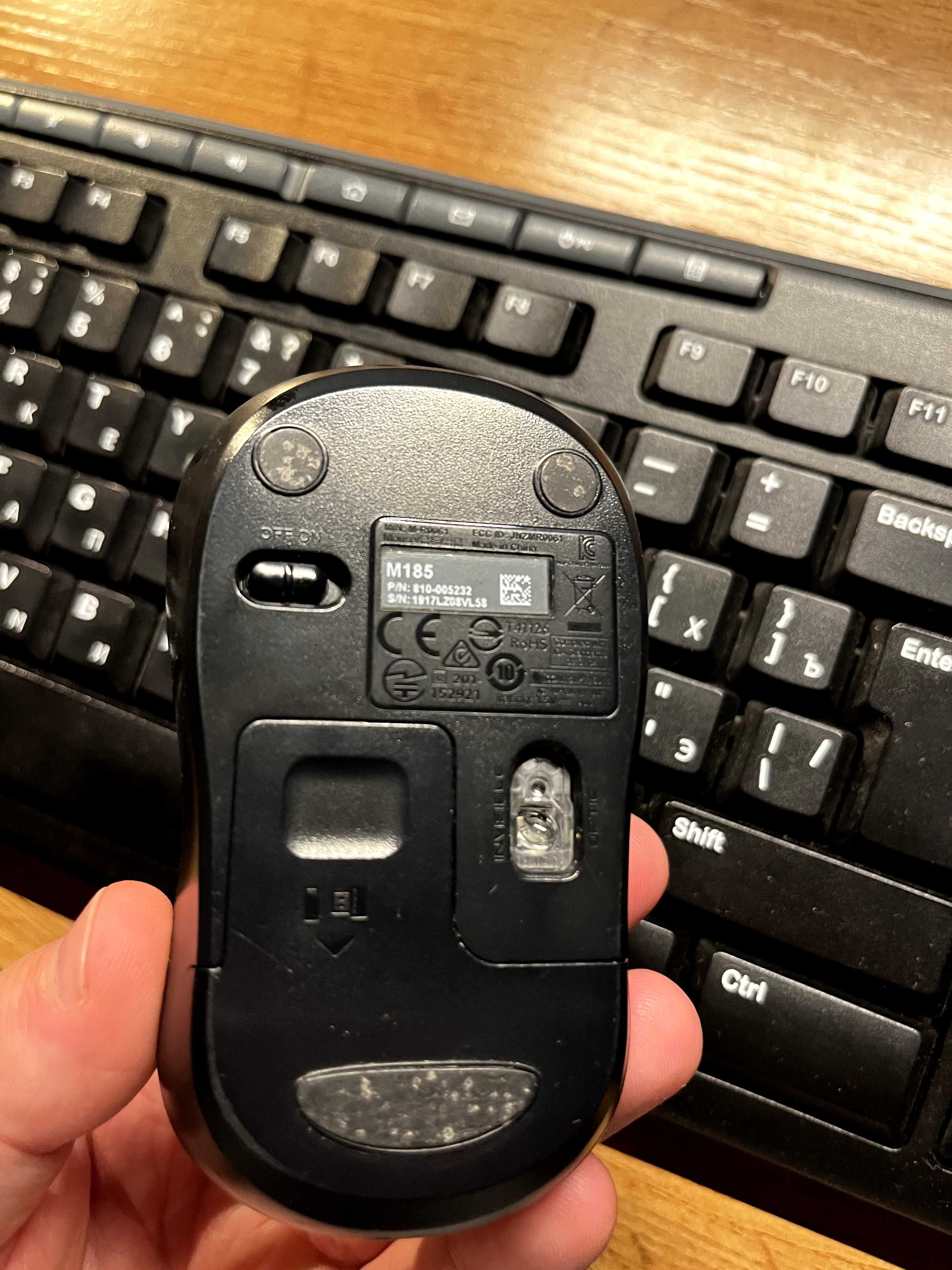 Клавиатура Logitech K270 + мышка M185