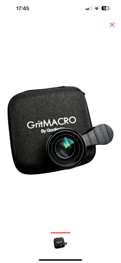 Смарт-линзы для смартфона Линза GritMACRO 4K