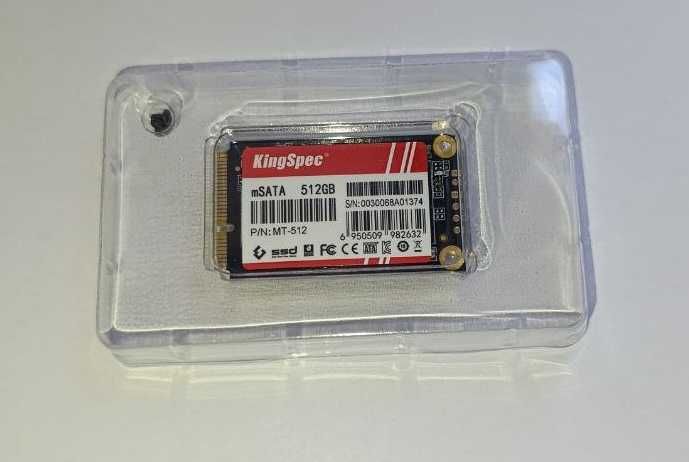 Внутренний жесткий диск KingSpec mSATA SSD 512 ГБ НОВЫЙ
