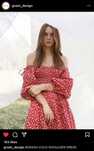 Платье Grash Cold Shoulder