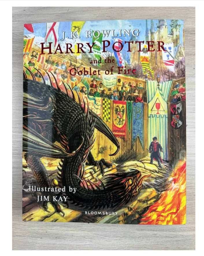 Гарри Поттер на Английском 5 книг. Harry Potter set 5 Books Jim Kay
