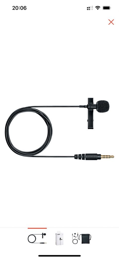 Микрофон Shure Motiv MVL/A черный