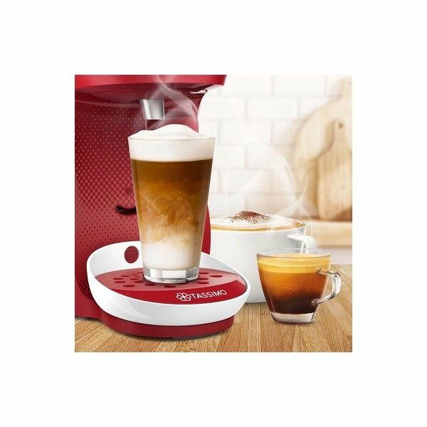 Капсульная кофемашина Bosch Tassimo Happy, красная