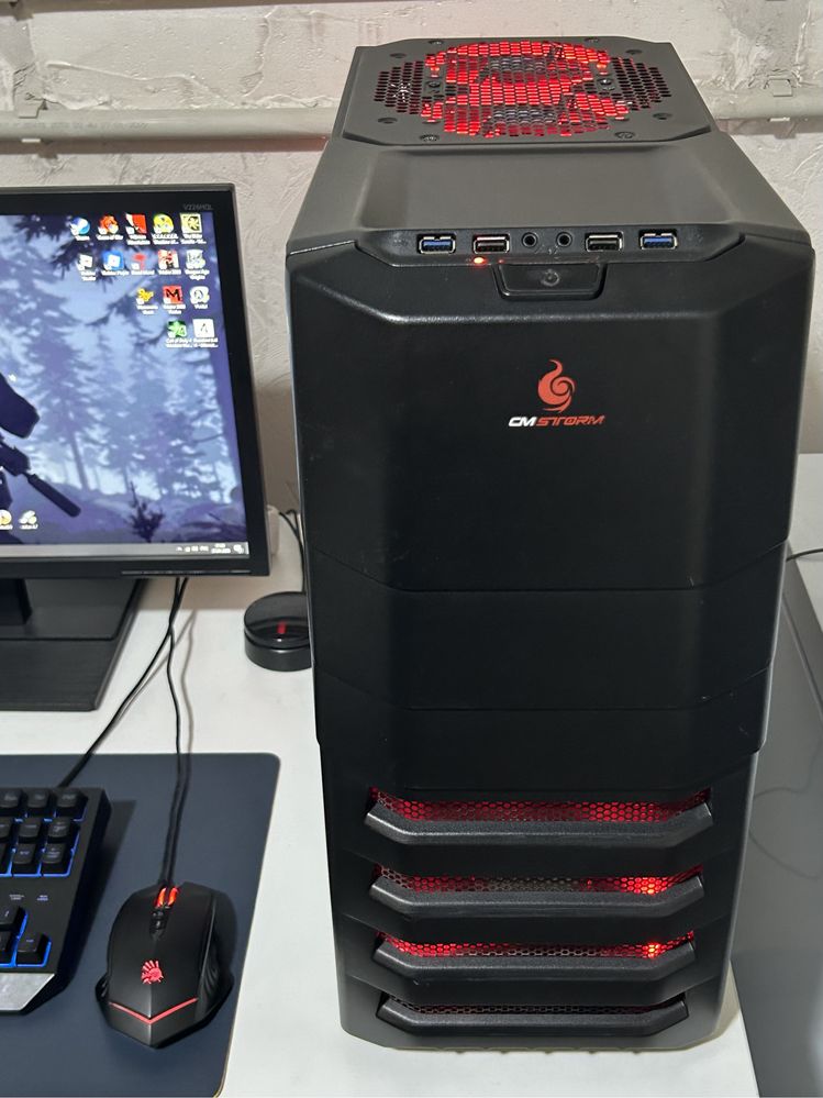 Игровой 4-х ядерный ПК Q9400/HD5870 1GB/6GB RAM/550W/SSD+HDD