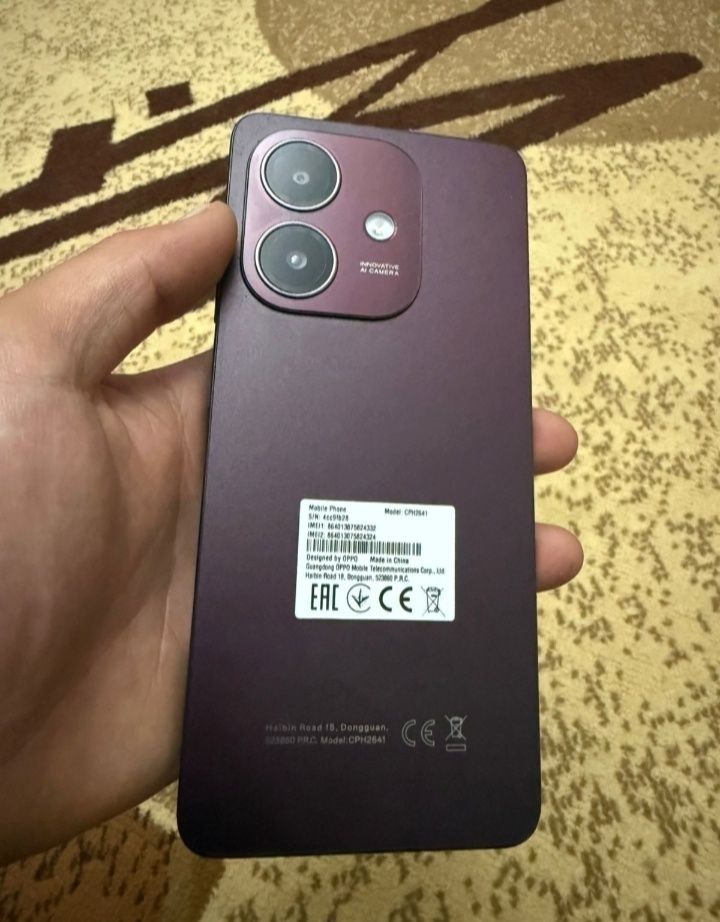 Продам смартфон Oppo a3x