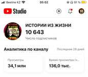 Продам ютуб канал.