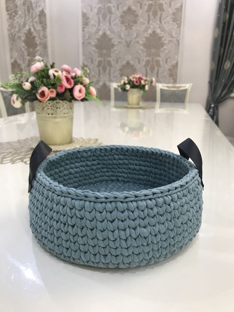 Корзинки ручной работы.