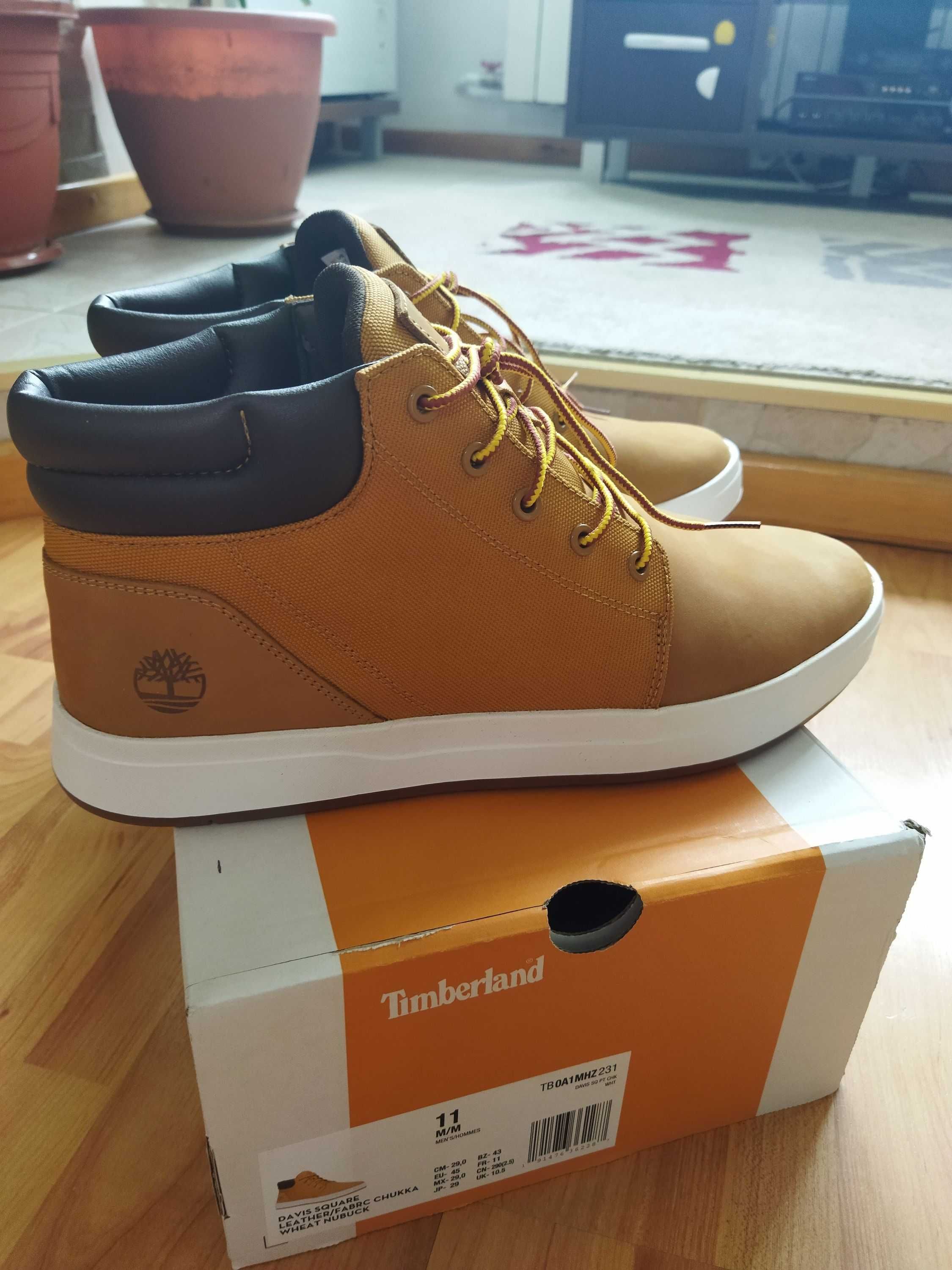 Ботинки Timberland Chukka (США),нубук,оригинал,новые,р-р 45
