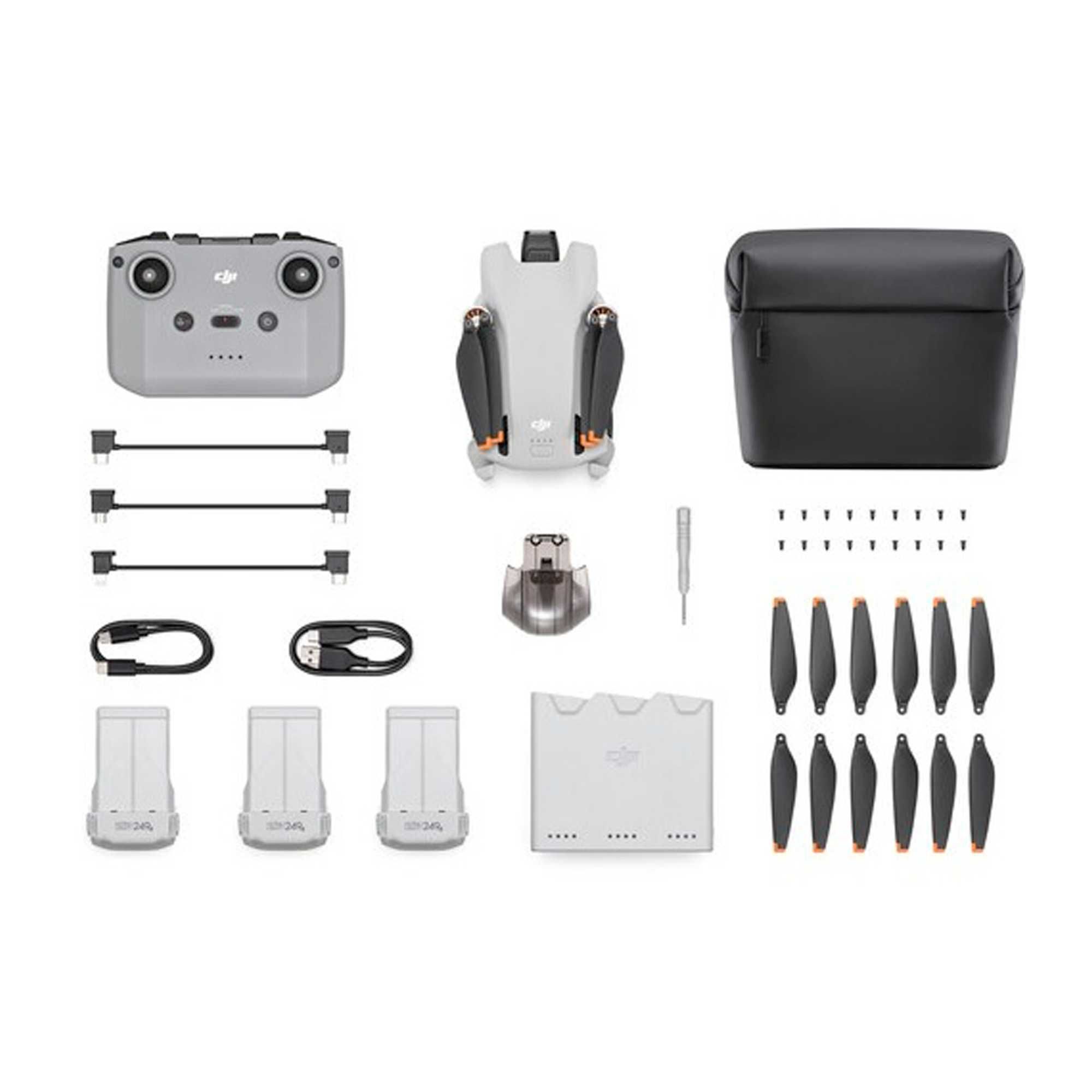 Дрон квадрокоптер DJI Mini 3 Fly More Combo белый Гарантия Рассрочка
